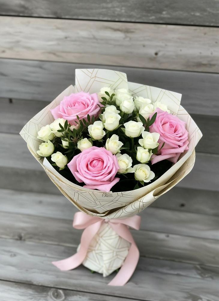 Букет цветов из: Розы в Пречистое