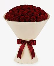 Букет 101 Бордовая роза Блэк Бакарра в Пречистое