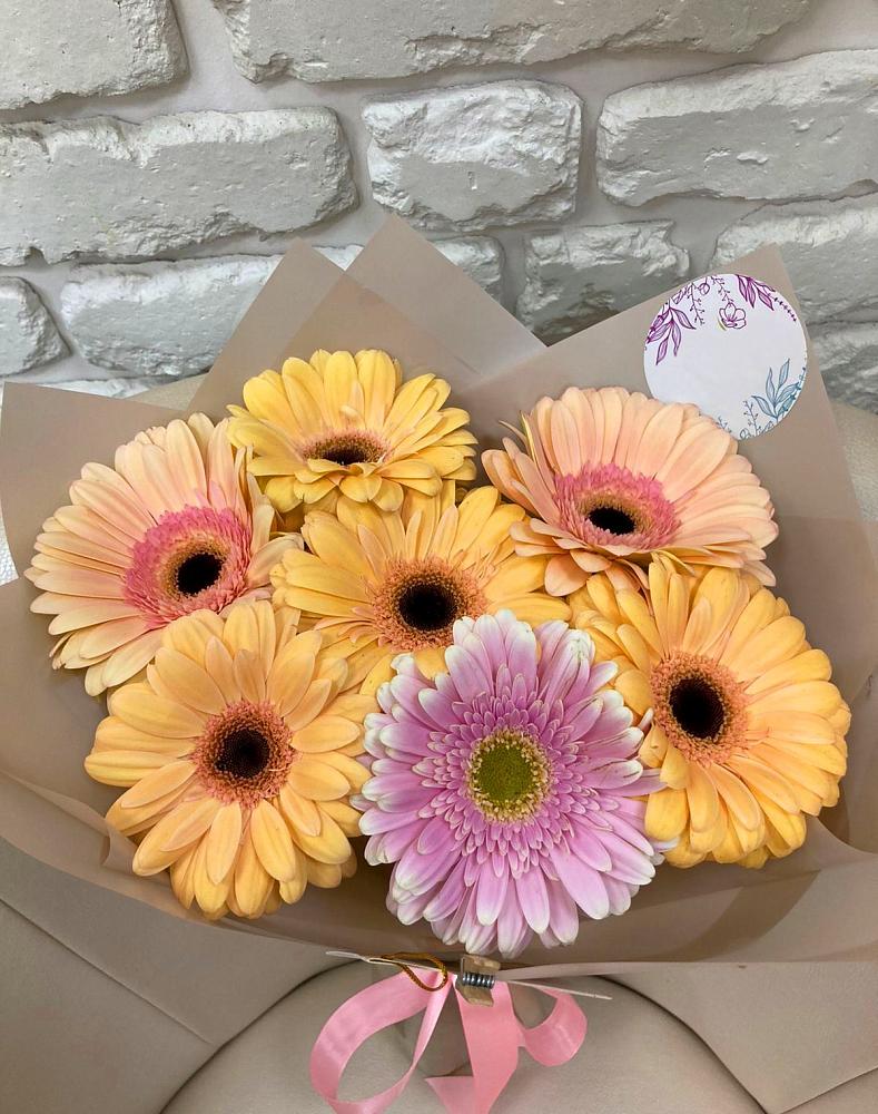 Букет цветов из: Герберы в Пречистое