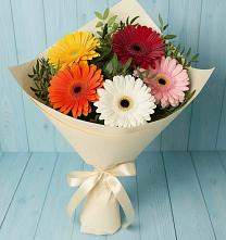 Букет цветов из:  Герберы #REPLACE_PRED# Пречистое