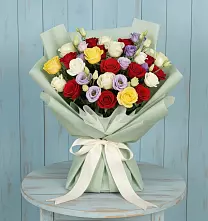 Букет цветов из:  Розы в Пречистое