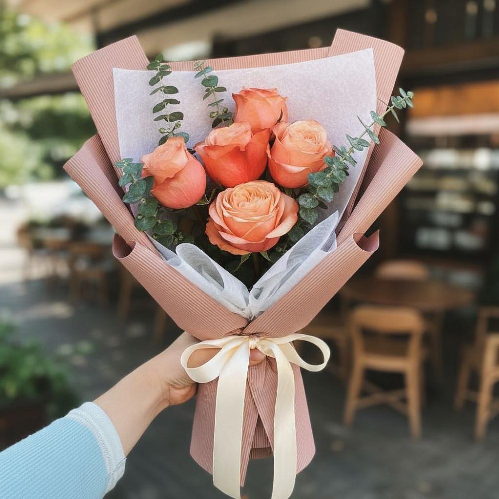 Букет цветов из: Розы в Пречистое