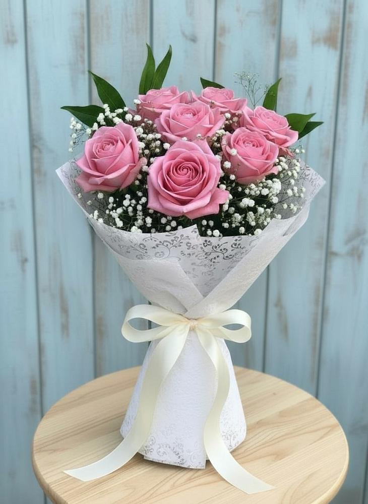 Букет цветов из: Розы в Пречистое