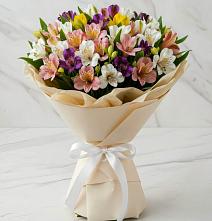 Букет цветов из:  Альстромерии #REPLACE_PRED# Пречистое