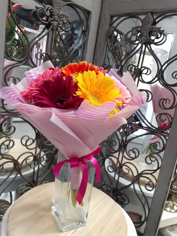 Букет цветов из: Герберы в Пречистое