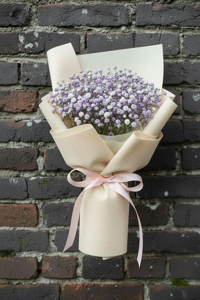 Букет цветов из: Гипсофила в Пречистое