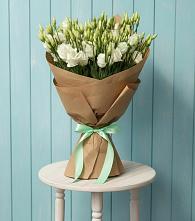 Букет цветов из:  Лизиантусы в Пречистое