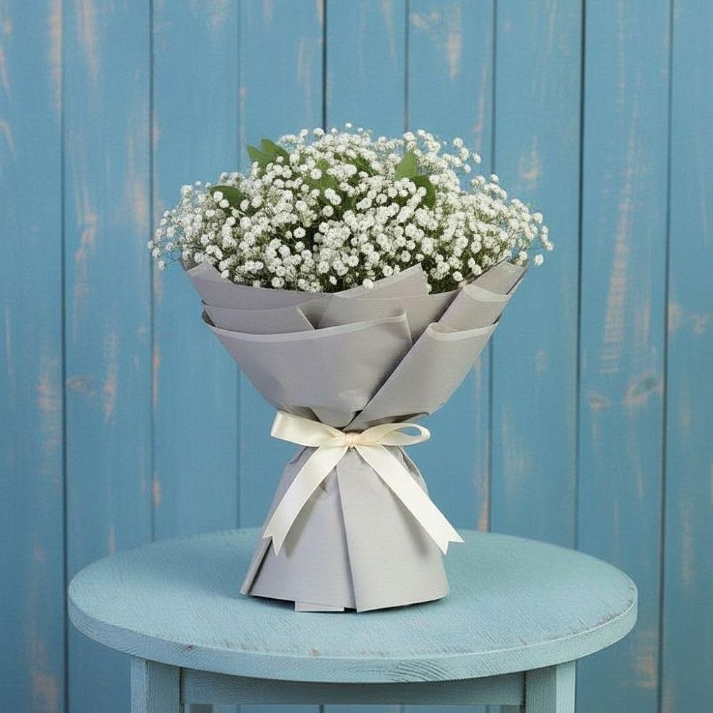 Букет цветов из: Гипсофила в Пречистое