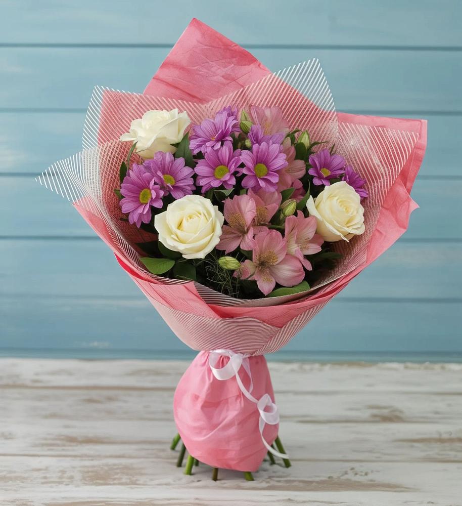 Букет цветов из: Герберы в Пречистое