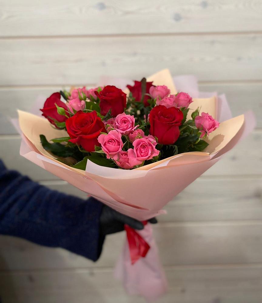 Букет цветов из: Розы в Пречистое